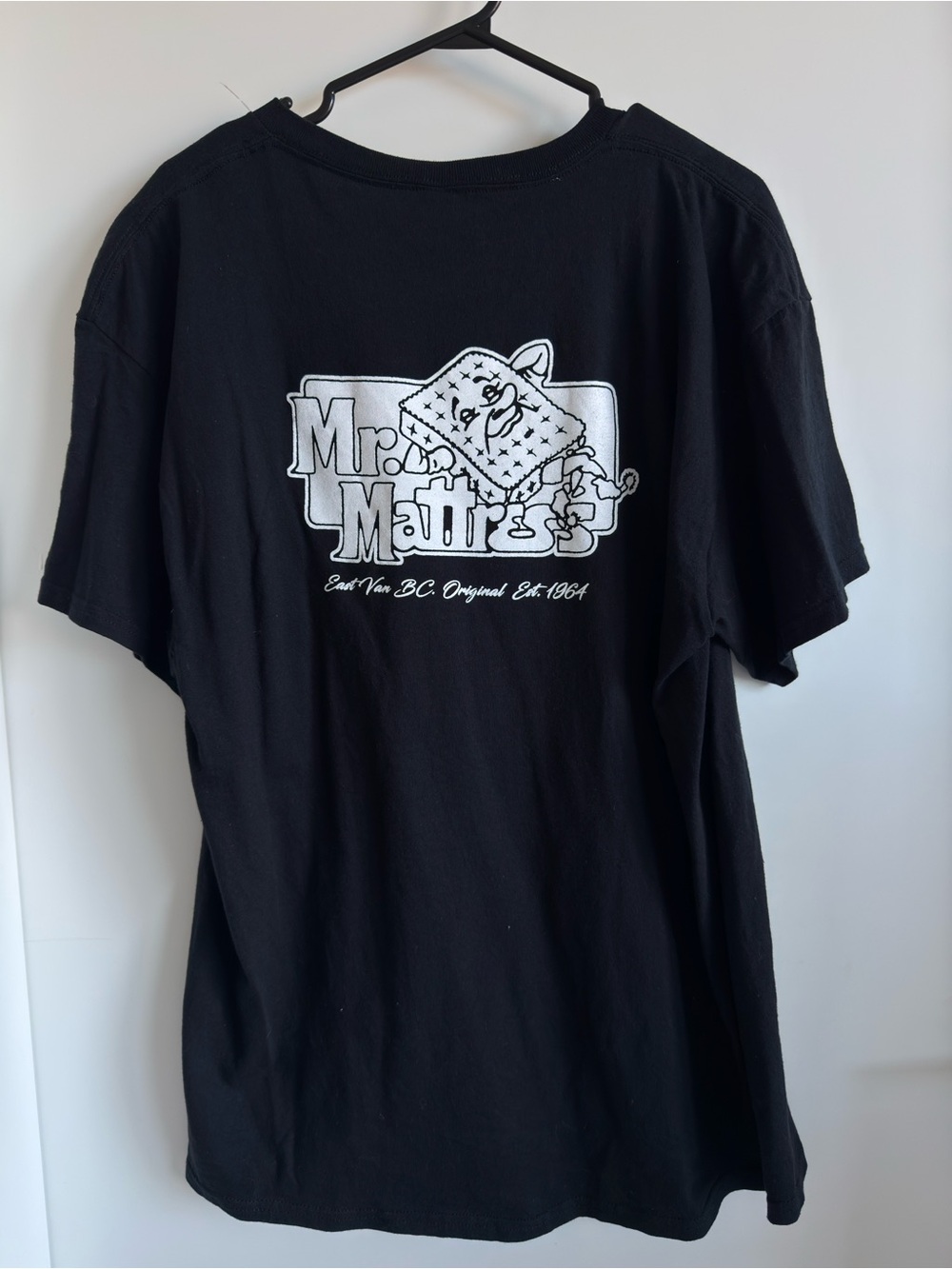 Mr Mattress Black Graphic Tee - Men